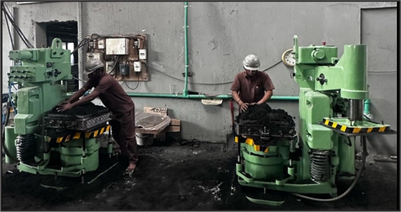 Green Sand Moulding Unit